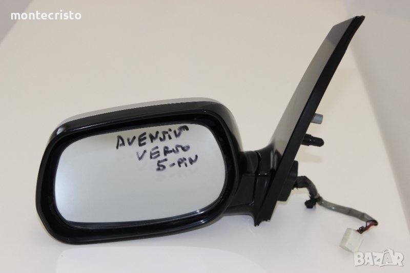 Ляво електрическо огледало Toyota Avensis Verso (2001-2004г.) 5 пина / Тойота Авенсис Версо, снимка 1