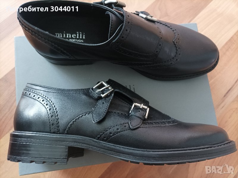 Minelli N39 Нови естествена кожа обувки, снимка 1
