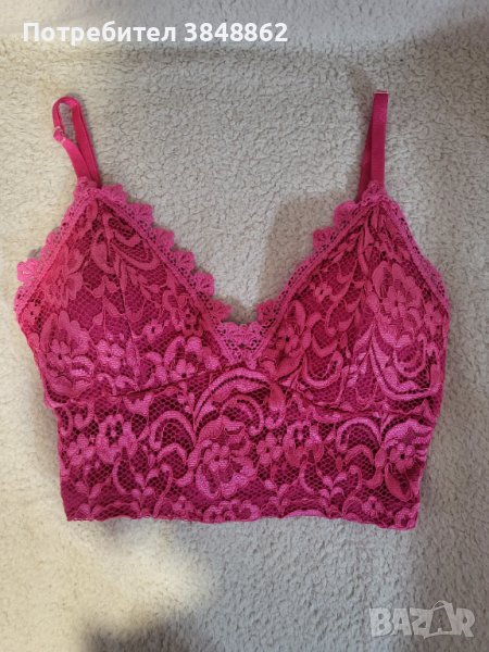 Розово бюстие, снимка 1