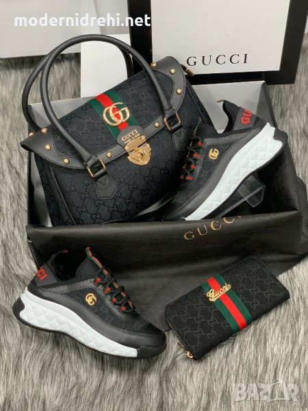 Дамски спортни обувки портфейл и чанта Gucci код 155, снимка 1