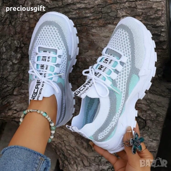 Дамски дишащи маратонки, налични в различни цветове, снимка 1