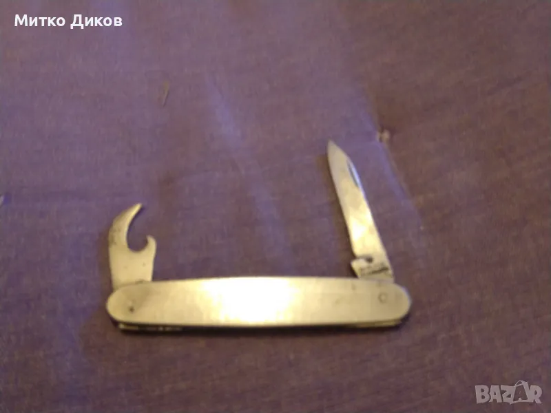 Ножче Герлах без луфт две части 85х55мм острие на голямото ножче, снимка 1