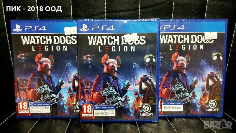 Чисто нова игра Watch dogs Legion за PS4, снимка 1