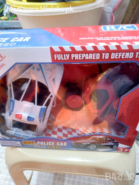 продавам полицейска кола с дистанционно, снимка 1
