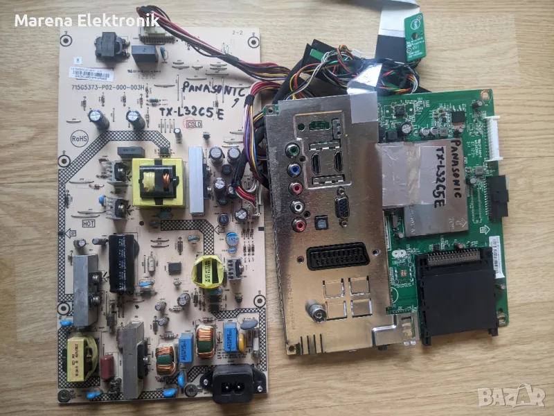 Panasonic TX-L32C5E на части:715G5317-M01-000-004K, 715G5373-P02-000-003H и I315B6-3UA REV:3, снимка 1
