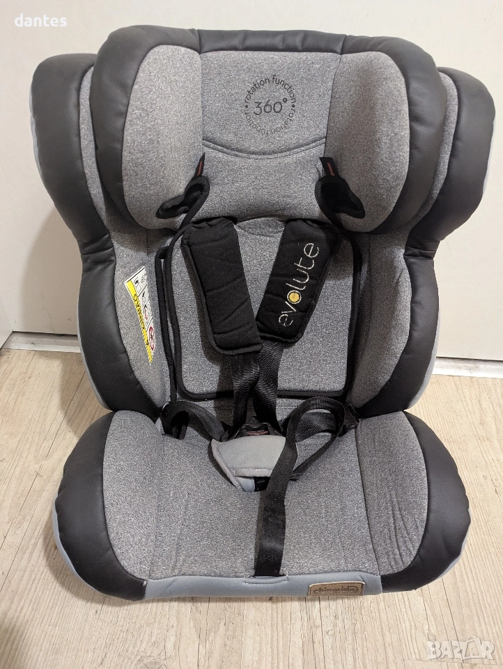 Столче за кола chipolino evolute 360 стол за кола изофикс, снимка 1