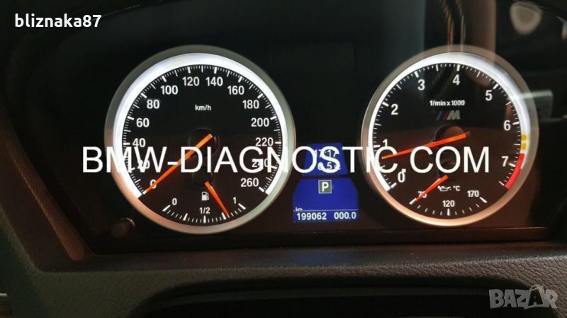 Преправяне на Табло с М -ково километраж за БМВ Е60 Е63 Е64 Е90 Е91, снимка 1