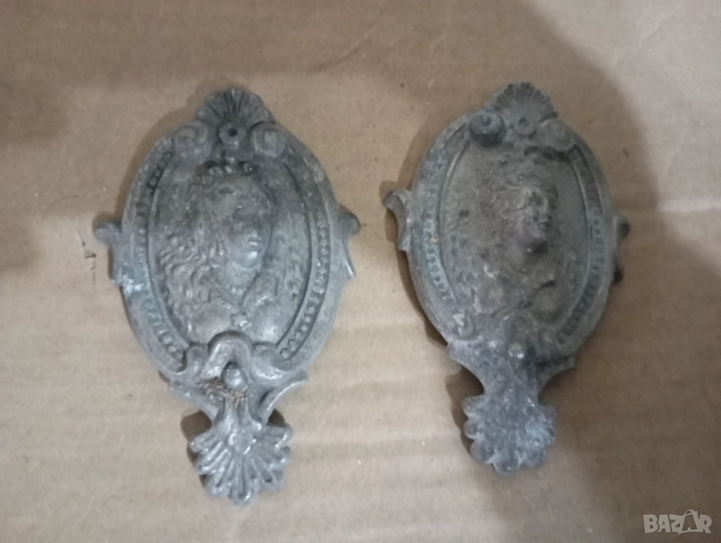 Два барокови елемента,апликации, снимка 1