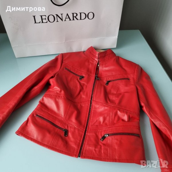 Яке естествена кожа по модел на Gucci, снимка 1