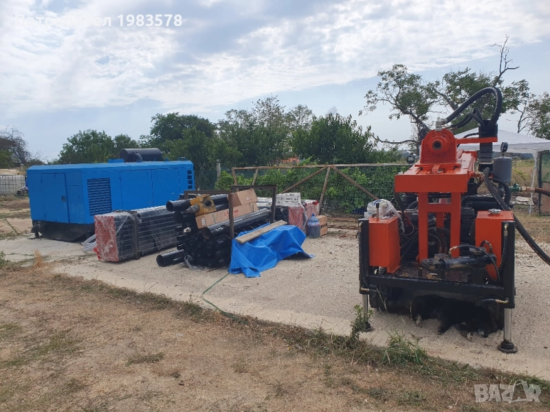 Сондажни лостове ( щанги ) и сондажни глави ( битове ) Сондажна машина, снимка 1