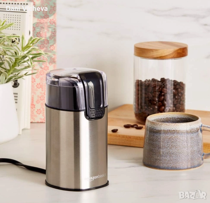 Електрическа кафемелачка Amazon Basics, снимка 1