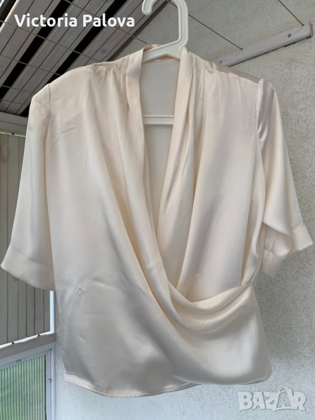 Прекрасна блуза кралска коприна, снимка 1
