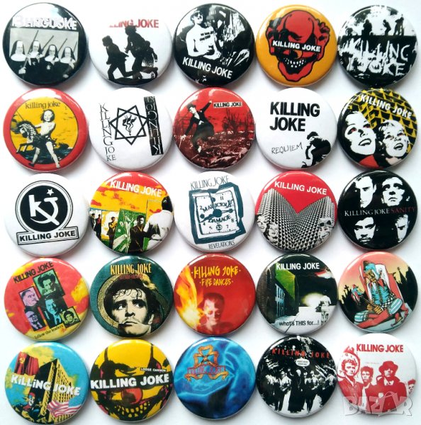 Значки на Killing Joke, снимка 1