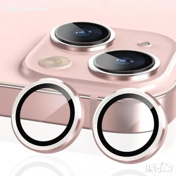 Camera Lens за iPhone 13 Pro / 13 Pro Max / Розов / Баркод : 2403753, снимка 1