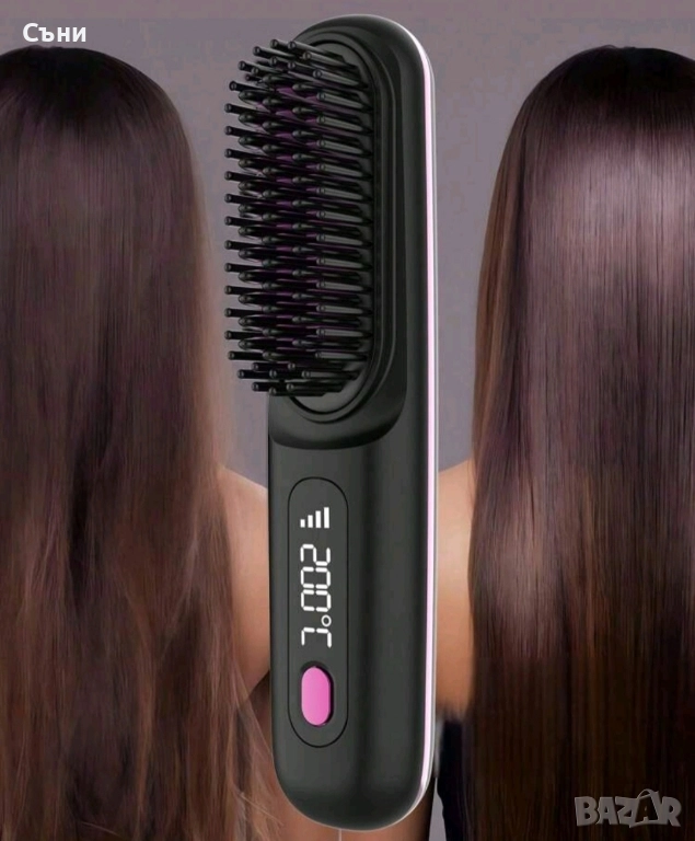 Компактна четка за изправяне , снимка 1