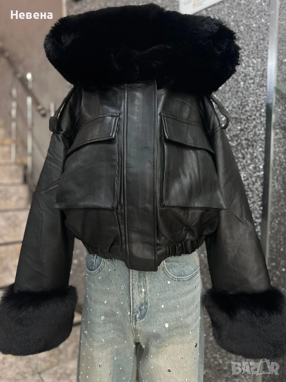 Зимно кожено яке , снимка 1
