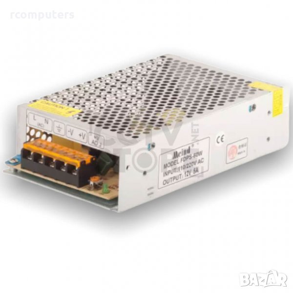 Захранване за видеонаблюдение 5А, снимка 1