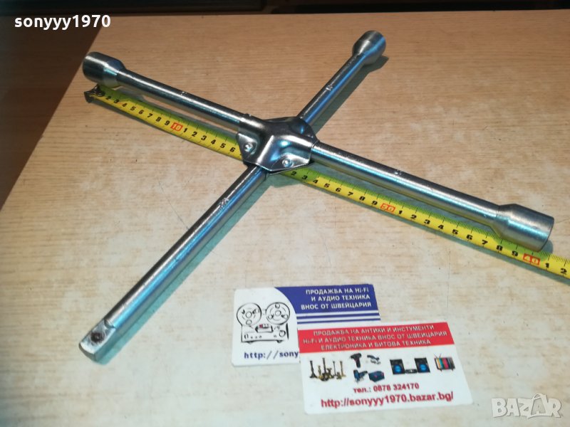 ЯК ключ 40см кръстачка за гуми-17/19/21 и 1/2 0511201134, снимка 1