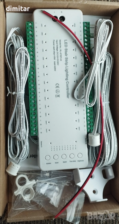 Стълбищно лед осветление , автоматично, тип бягаща светлина , снимка 1