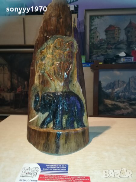 дънер слон ръчна изработка-38х17х14см 0201211144, снимка 1