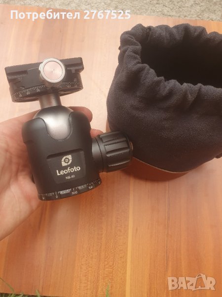 Leofoto NB-46 професионална глава за статив с пластина за бързо освобождаване NP-60, снимка 1