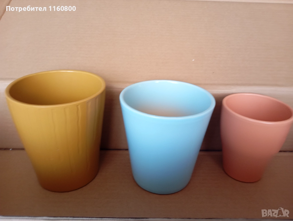 Керамични кашпи, снимка 1