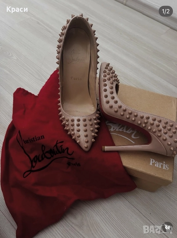 Много запазени обувки естествена кожа, снимка 1