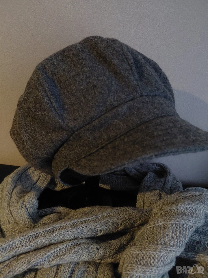 шапка и шал, снимка 1