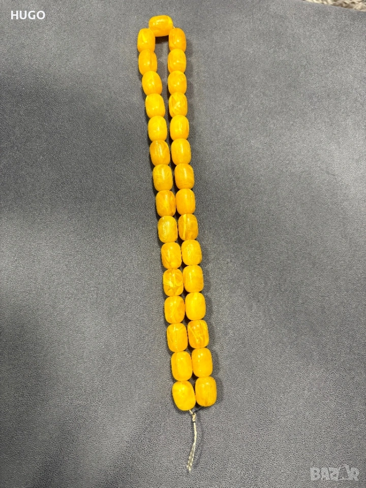 Броеница от кехлибар, снимка 1
