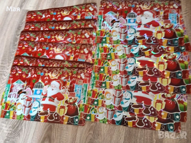 Красиви подложки за сервиране за Коледа и Нова година, снимка 6 - Декорация за дома - 52914790