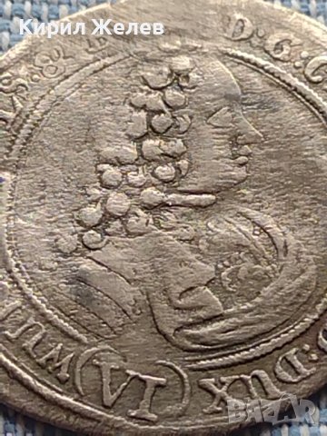 Сребърна монета 6 кройцера 1713г. Карл Фридрих Уелс 29766, снимка 2 - Нумизматика и бонистика - 42903373