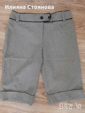 Къси карирани панталони 