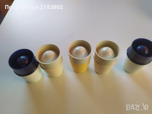 Tupperware чашки за яйца , снимка 5 - Прибори за хранене, готвене и сервиране - 42373262