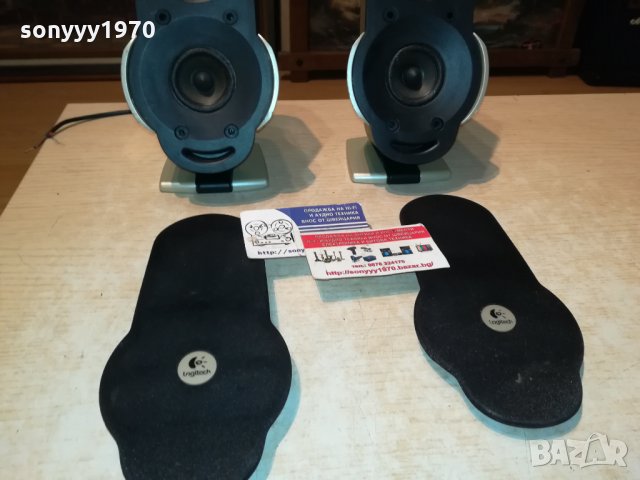 LOGITECH-2БР КОЛОНИ СЪС СТОИКИ 1312212035, снимка 5 - Тонколони - 35129953