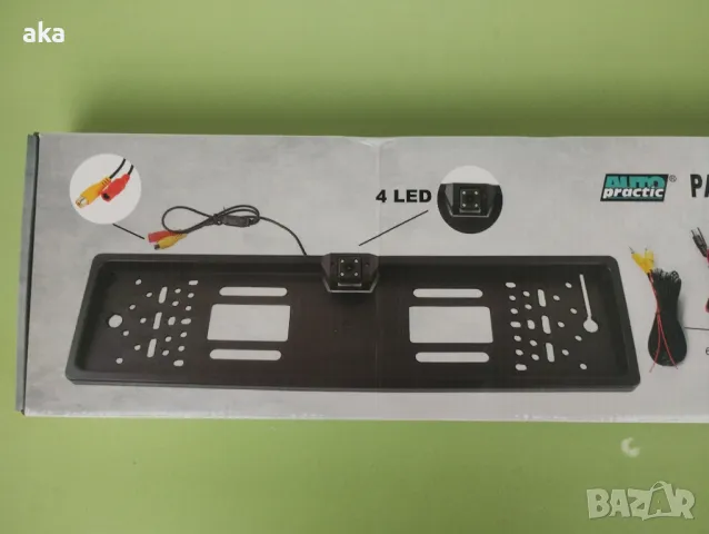 Рамка за регистрационен номер с камера / Камера за задно виждане, снимка 6 - Аксесоари и консумативи - 50211429