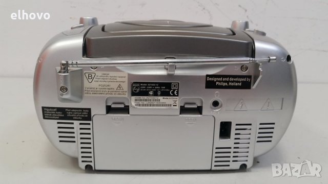 CD player с радио, касета Philips AZ1032, снимка 6 - MP3 и MP4 плеъри - 30122494