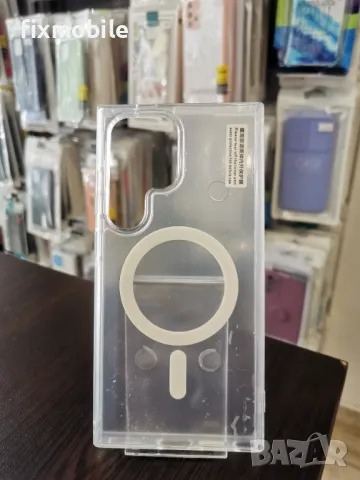 Samsung Galaxy S24 Ultra Силиконов кейс Mag Cover, снимка 1