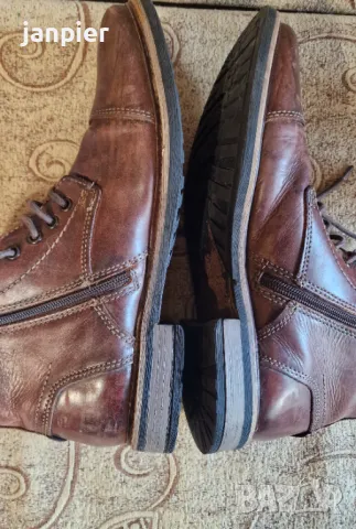 Мъжки кожени боти ,Bugatti. Размер 43