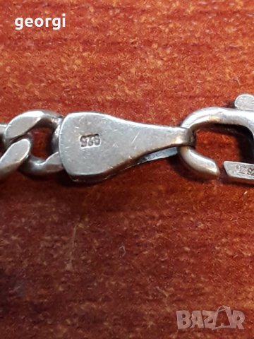 Сребърна гривна , снимка 2 - Гривни - 31283670