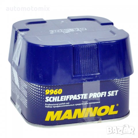 ПАСТА ЗА ПОЛИРАНЕ НА АВТОМОБИЛ КОМПЛЕКТ MANNOL -9960 в Аксесоари и ...