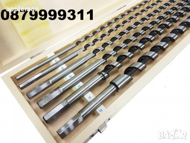 Комплект 6 части бургии за дърво 460 мм. MarPol инструменти