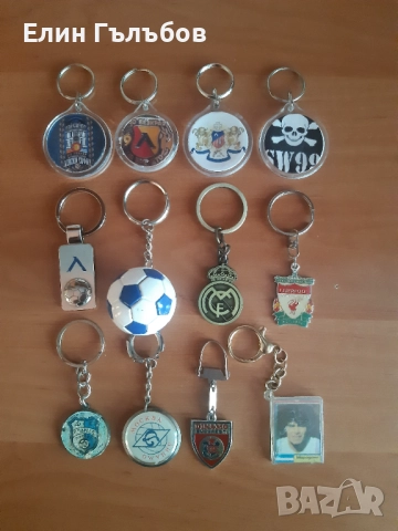 Колекционерски футболни ключодържатели