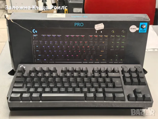 Геймърска механична клавиатура Logitech G PRO 920-009392