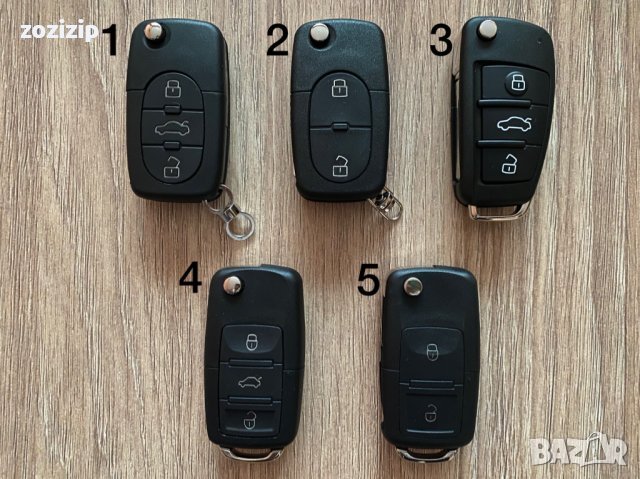 Кутийка ключ Vw/Фолксваген Голф, Поло, Ауди/Audi, Сеат, Шкода 2/3 бутона