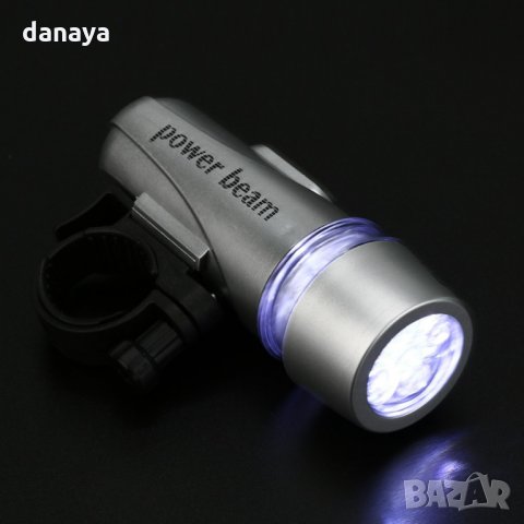 2436 Универсален комплект LED светлини за велосипед фар и стоп за колело, снимка 2 - Аксесоари за велосипеди - 34246869