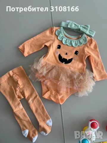 Halloween бебешки комплект за момиче 