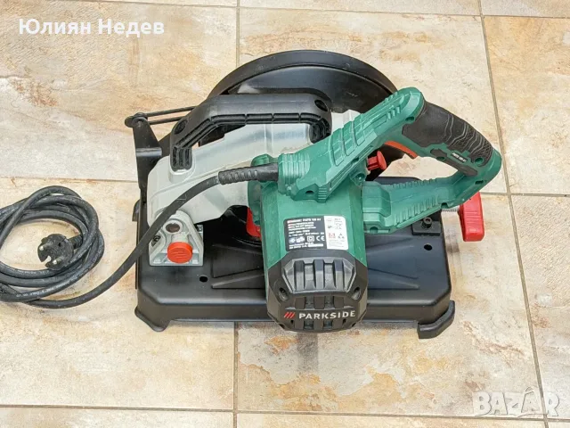 Шлифовъчен диск, ParkSide PMTS 180 A1, нож за метал, 1280W, снимка 3 - Триони и циркуляри - 56183082