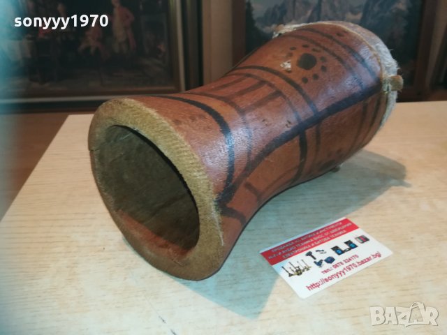 масивна тарамбука-дърво/кожа 0903211147, снимка 14 - Колекции - 32092467