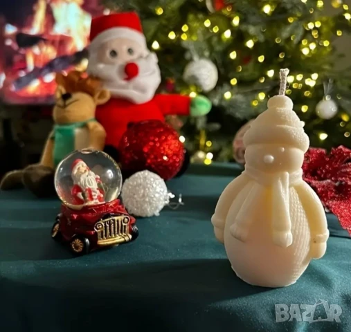 Молд плетен снежен човек (2), снимка 7 - Форми - 50773225