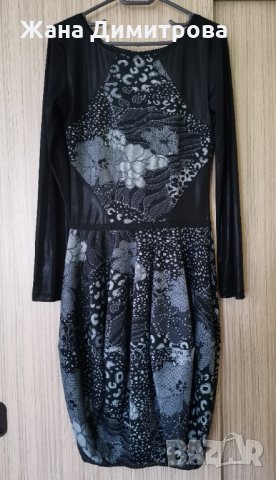 Стилна и красива рокля за дама М размер 